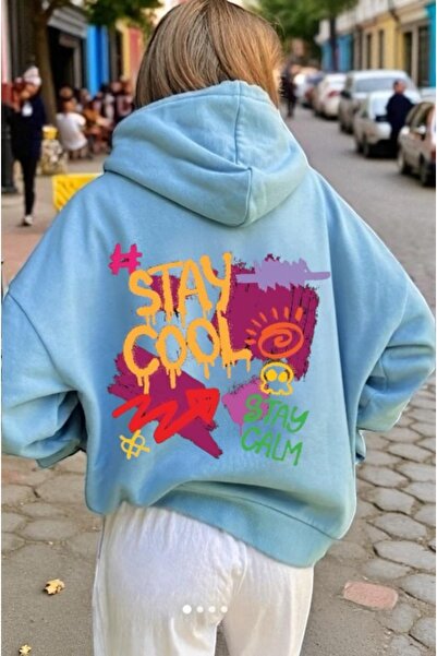 ArtYus Unisex Stay Cool Colorat Special cu imprimeu Bumbac supradimensionat c...