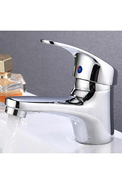 KORMAN Baterie lavoar cu monocomandă, pipă fixă, cartuș ceramic, finisaj cromat lucios