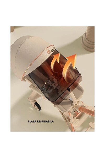 Flippy 3-in-1 Sport Stroller, 6–36 months, Foldable, Convertible to Bed, 360° Wheels, Reversible,