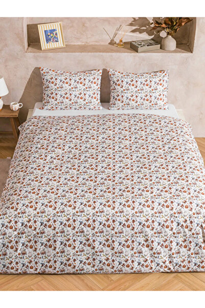 LC Waikiki LCW HOME Karışık Çiçek Baskılı Çift Kişilik Nevresim Seti