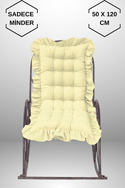 MoMMe Fringed, Swinging Chair Cushion, Bench Cushion 50X120 cm