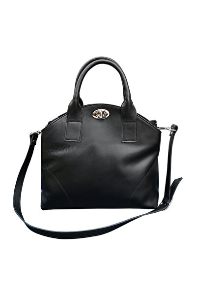 MCLEATHER.RO Women's genuine leather bag F 36 – Erika Black