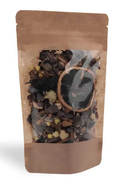 DOYPACK KRAFT BÜYÜK PENCERELİ KİLİTLİ 11*18 - 100 GR - 100 ADET