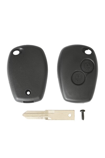 Akonen Carcasa Cheie Contact Pentru Dacia Logan / Sandero 2 Butoane, Cu Cheie