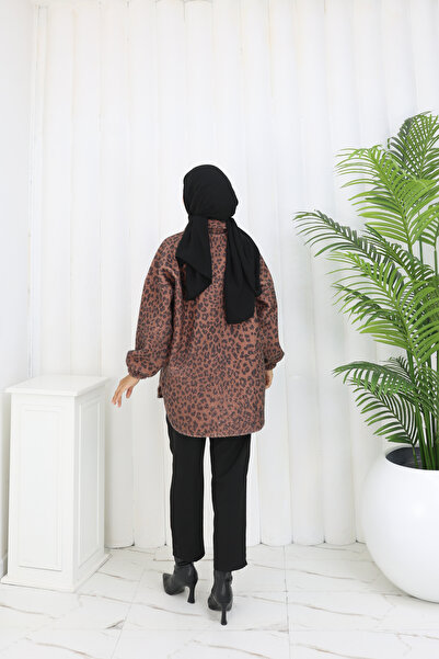 MİSS M.A.T FASHİON Pon Pon Bucket Fabric Standard Size Shirt Jacket