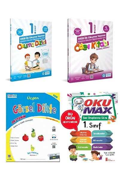 Giriş Yayınları 1.Sınıf MEB Maarif İlk Okuma Yazma Kitabını Okutan Öğretmenle...