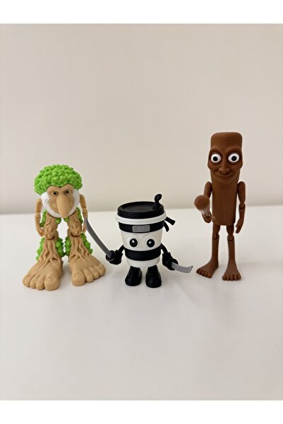 You Toys Tung Tung Tung Sahur 3lü Eklemli Set ( Brr Brr patapim+ Tung Sahur+ ...