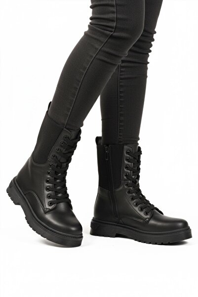 WALKWAY 23002 Z Μαύρες Γυναικείες Μπότες