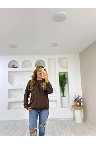 İrka Moda Süzene Çiçek Nakışlı Sewat