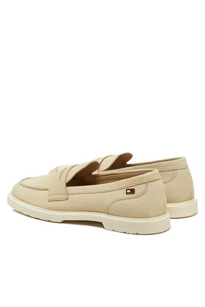 Tommy Hilfiger Γυναικεία Μοκασίνια FW0FW08679 Μπεζ