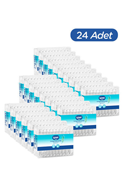 Wee Baby 60'lı Emniyetli Kulak Çubuğu (60x24 1440 Adet)