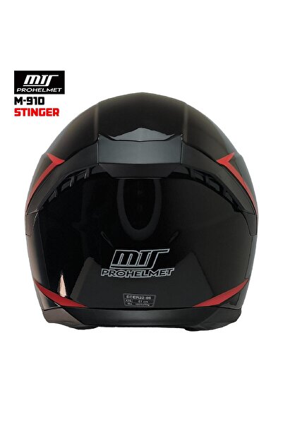 MTS 910 FULL FACE KAPALI KASK GÜNEŞ VİZÖRLÜ (STINGER)