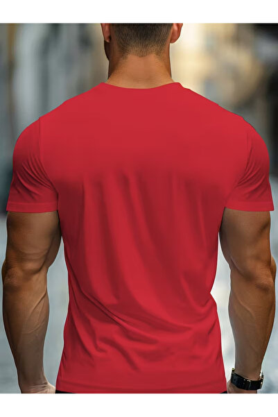 LAVİTTA Men's Heartbeat Printed T-Shirt