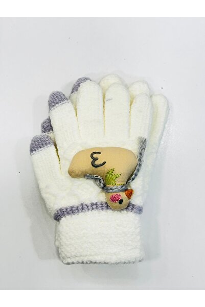 Kitti 3-6 Years Old Girls Kindergarten Knitted Gloves