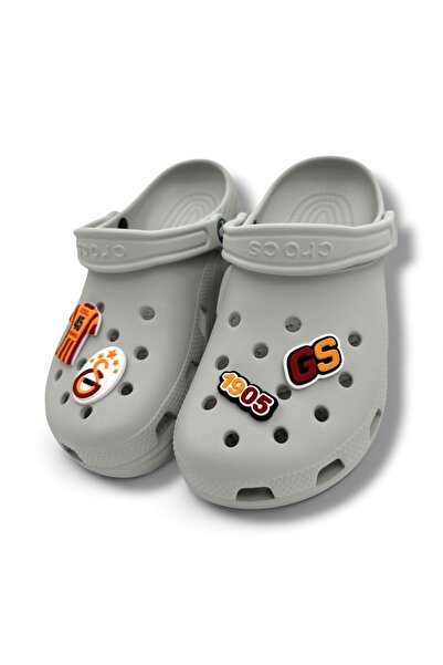 Crocs Terlik Süsü ve Aksesuarı – Jibbitz 3D Sarı Kırmızı Oshimen 45 No Forma Byz 5 Yıldızlı Set Aksesuar
