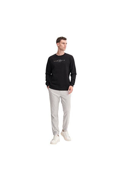Cazador Regular Fit Vintage Soft Inside Ribbed Cotton Sweatshirt-53625