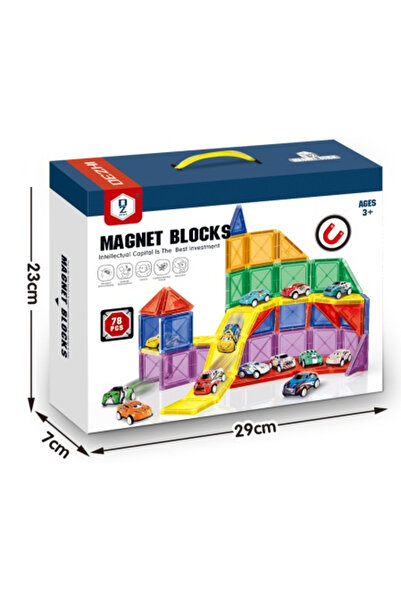 VALA Smart, educational, creative magnetic construction set, VALA® parking magnetic blocks