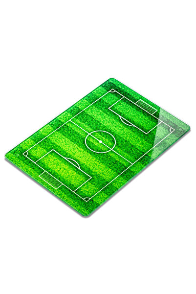 Gadget Master Football Field Glass Cutting Board