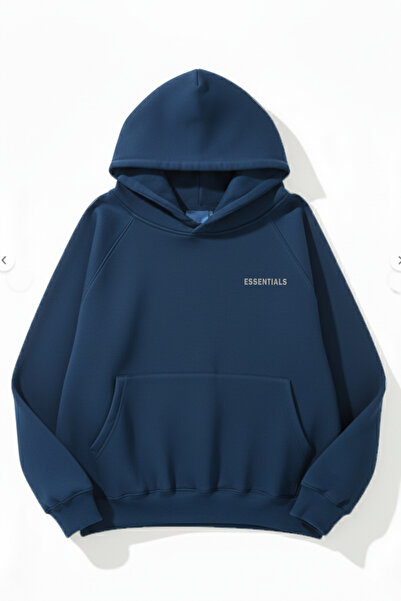 Boi Unisex Essn 404 Essential Sweatshirt Premium Quality Thick Hoodie Hooded