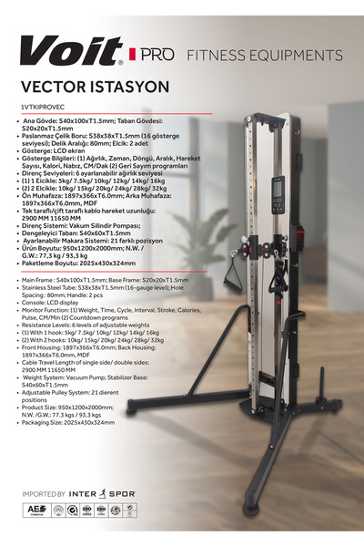 Voit PRO Vector İstasyon