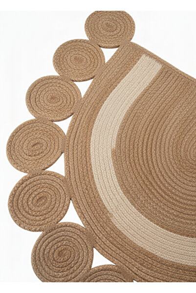 HomeTurko JÜT AURORA DOĞAL DÖRT MEVSİM KAPI ÖNÜ PASPASI HASIR İÇ VE DIŞ MEKAN UYUMLU KARŞILAMA PASPASI DEKOR