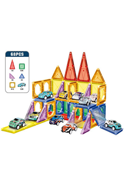 VALA Smart, educational, creative magnetic construction set, VALA® parking magnetic blocks
