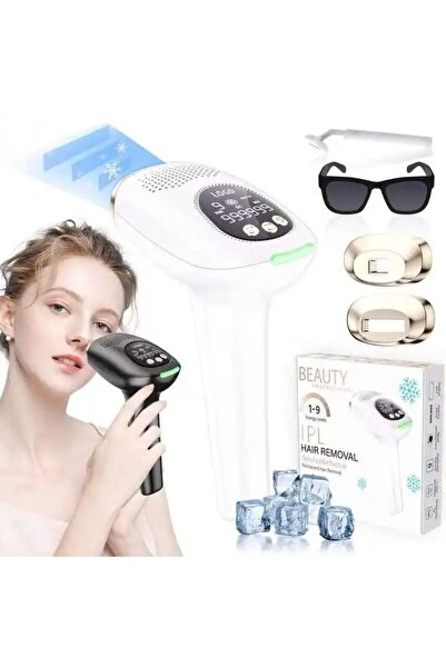 CZAY CZAY® Permanent Hair Removal IPL Epilator, 999,999 Pulses, Ice-Cooling Technology, 9 Levels, Ice-cooling