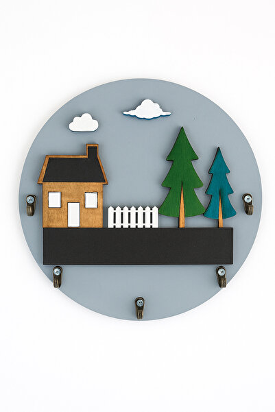 Efem Dekor Dekoratif Anahtarlık Askısı – Duvar Tipi Askılık – Modern Ev Giriş...