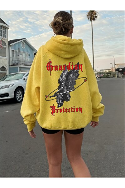 ArtYus Φούτερ Unisex Guardion Colorful Special με τύπωμα Cotton oversized με ...