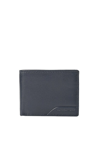 Coveri Portofel casual, bărbați, COVERI, 808.292 bleumarin, piele naturală