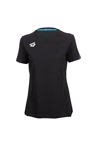 ARENA Team Panel Kadın Siyah Günlük Stil T-Shirt 004892500