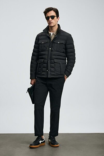Lufian 112120242 Daniel Kaz down Men's Coat Black