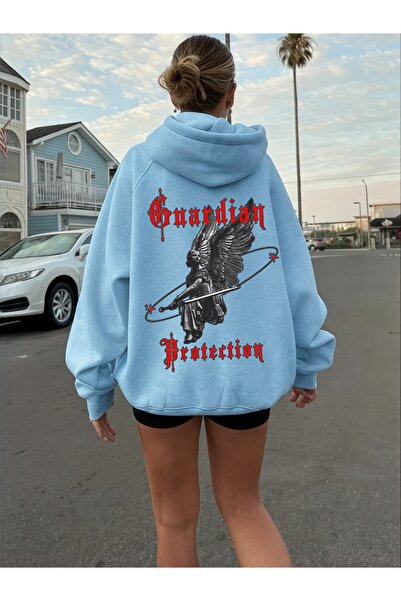 ArtYus Φούτερ Unisex Guardion Colorful Special με τύπωμα Cotton oversized με ...