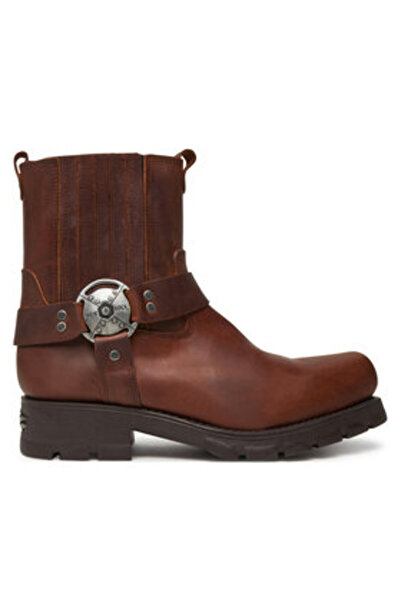 New Rock Ανδρικές Μπότες Chelsea M-7605-S20 Καφέ