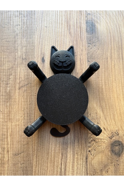 HasFar Tech Cute Cat Coaster/Coaster/Cat Holding a Cup.