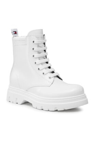 Tommy Hilfiger Μπότες για κορίτσια T4A5-33039-1453100 Λευκό