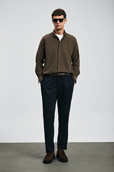 Lufian Drew Basic Khaki Men's Shirt 112010682