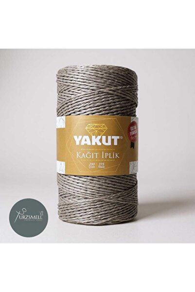 urzsmell Premium 200 gr Φυσικό Χαρτοκορδόνι, Ράφια, τσάντα, σουπλά, κορδόνι καπέλου, 275m Φυσικό