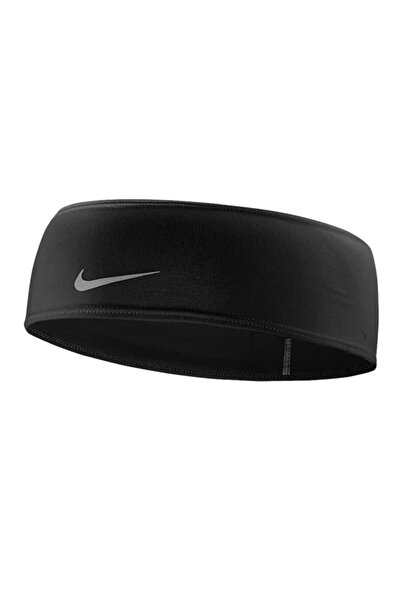 Nike Dri-Fit Swoosh Headband 2.0 Unisex Siyah Koşu Saç Bandı N.100.3447.042.OS