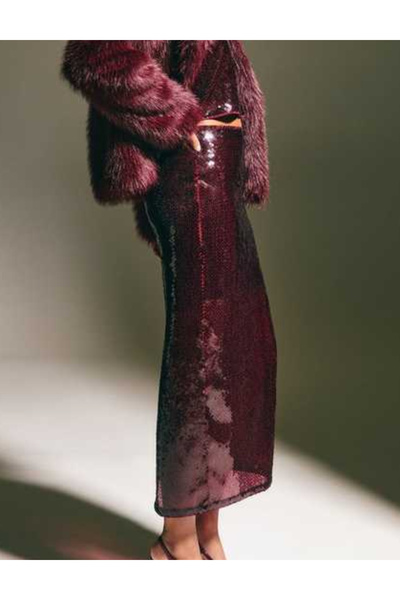 New Look Fustă New look, vișiniu