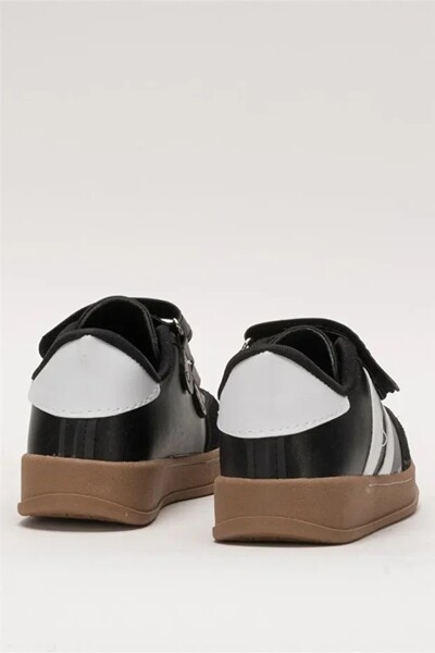 Jackers Pantofi sport unisex pentru copii, cu velcro, confortabili, ușori, pentru școală, pentru grădiniță, zilnic