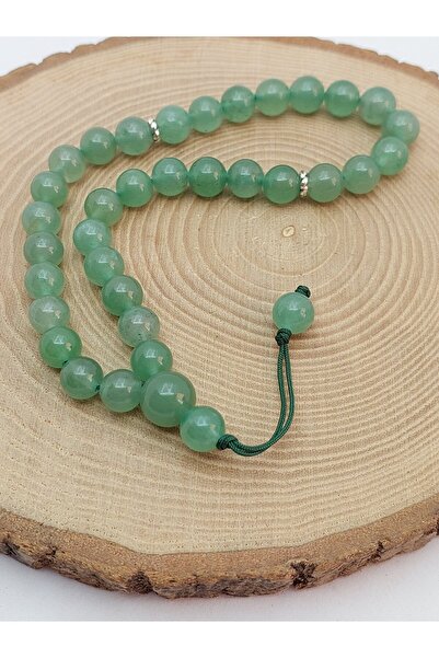 Yasamtohumu Piatra Aventurina 33 margele de rugăciune cu design special 8mm (...