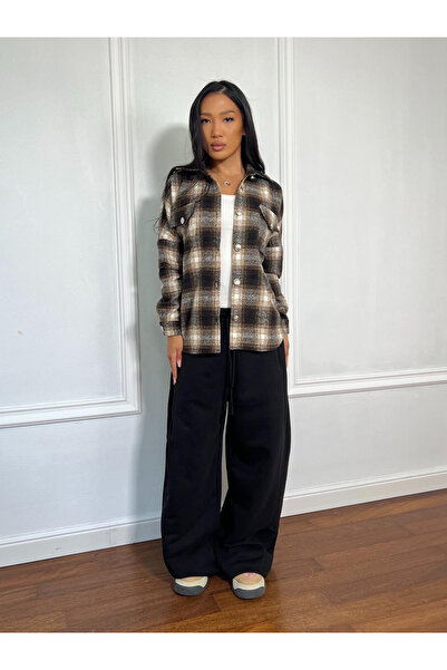 CC STORE KATHLEEN casual shirt, large check pattern, long sleeves