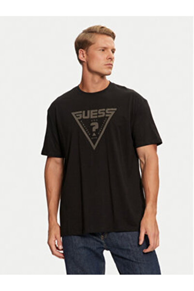 Guess Ανδρικό T-Shirt Μαύρο Z4BI02I3Z14