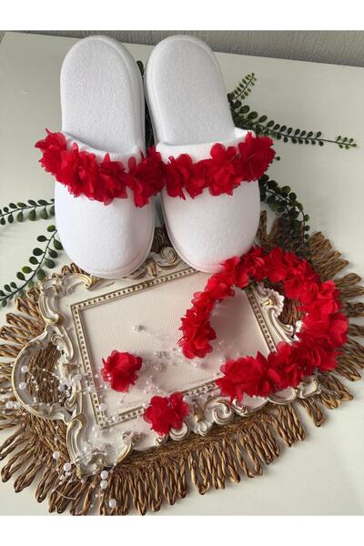 ALAZ TASARIM HOBİ Maternity Slippers Crown Set