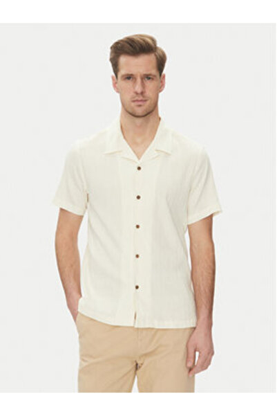 Guess Ανδρικό Πουκάμισο Εκρού M5GH67WH340