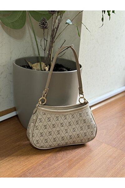 Bagnest Patterned Double Strap Women's Shoulder Bag