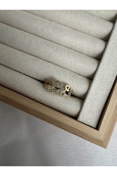 ringbox Gold Brand Four Ring Set