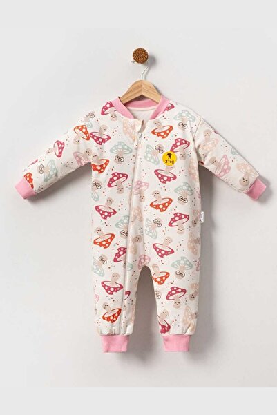 NeSe Shoes Girl's Fiber Mushroom Printed 2 Tog Sleeping Bag