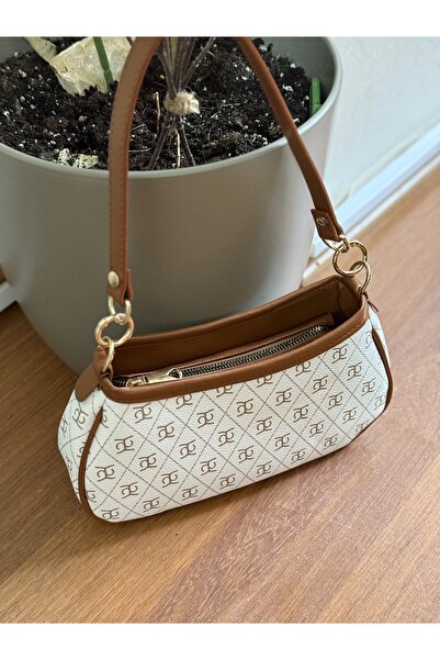 Bagnest Patterned Double Strap Women's Shoulder Bag